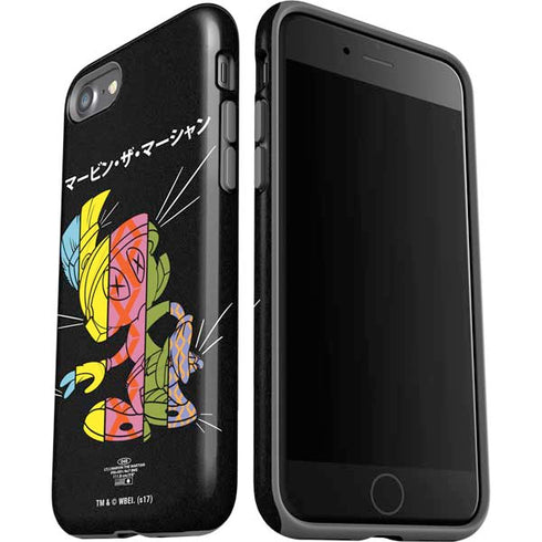 Looney Tunes Marvin the Martian Sliced Juxtapose iPhone SE (2nd & 3rd Gen) Pro Case