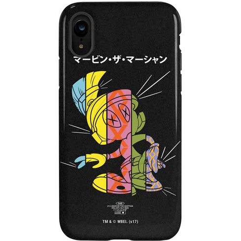 Looney Tunes Marvin the Martian Sliced Juxtapose iPhone XR Pro Case