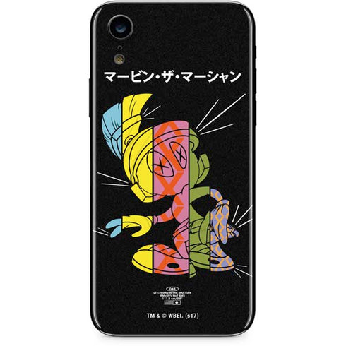 Looney Tunes Marvin the Martian Sliced Juxtapose iPhone XR Skin