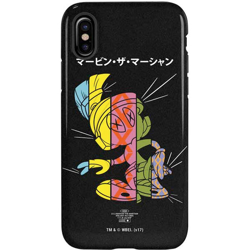 Looney Tunes Marvin the Martian Sliced Juxtapose iPhone XS Pro Case