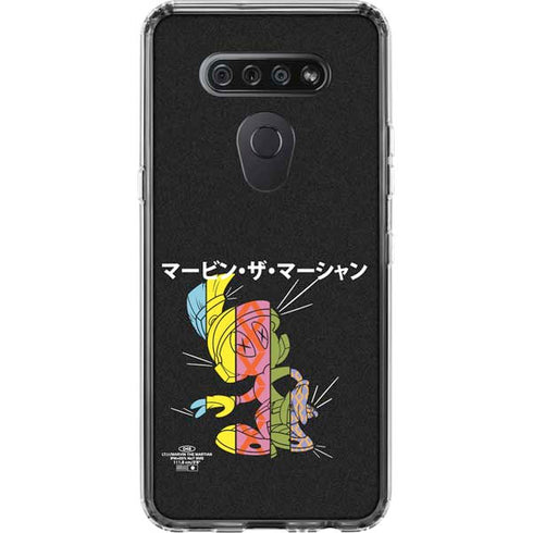 Looney Tunes Marvin the Martian Sliced Juxtapose LG K51/Q51 Clear Case