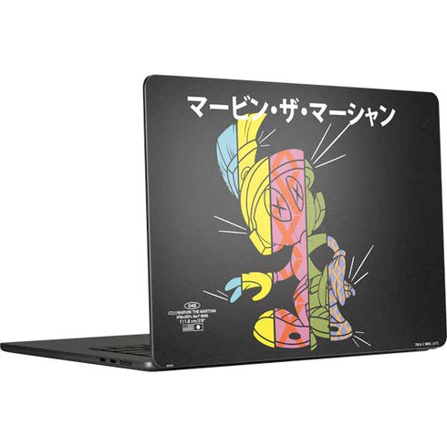 Looney Tunes Marvin the Martian Sliced Juxtapose MacBook Air 15 in (2023) Skin