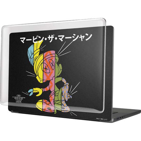 Looney Tunes Marvin the Martian Sliced Juxtapose MacBook Pro 16in (2021-25) Case plus Skin