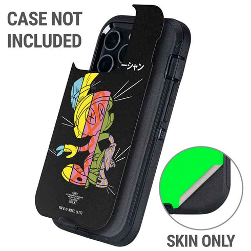 Looney Tunes Marvin the Martian Sliced Juxtapose Otterbox Defender iPhone Skin