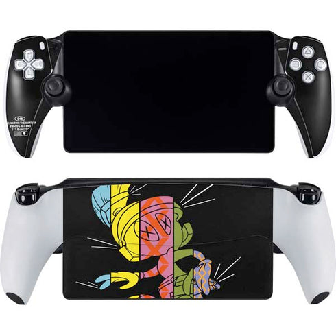 Looney Tunes Marvin the Martian Sliced Juxtapose PlayStation Portal Remote Player Skin