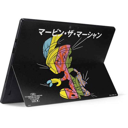 Looney Tunes Marvin the Martian Sliced Juxtapose Surface Pro 7 Skin