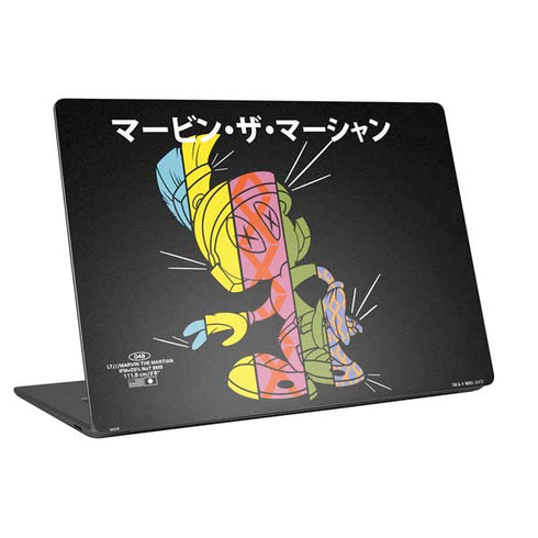 Looney Tunes Marvin the Martian Sliced Juxtapose Universal Laptop 16.6in (13.4 x 9.7in) Skin