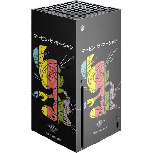 Looney Tunes Marvin the Martian Sliced Juxtapose Xbox Series X Console Skin
