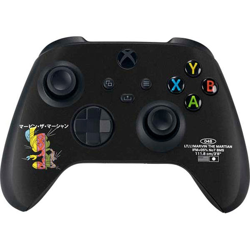 Looney Tunes Marvin the Martian Sliced Juxtapose Xbox Series X Controller Skin
