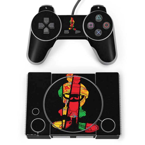 Looney Tunes Marvin the Martian Sliced PlayStation Classic Bundle Skin