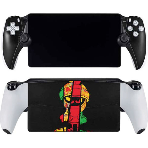 Looney Tunes Marvin the Martian Sliced PlayStation Portal Remote Player Skin