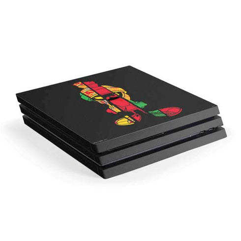 Looney Tunes Marvin the Martian Sliced PS4 Pro Console Skin