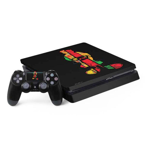 Looney Tunes Marvin the Martian Sliced PS4 Slim Bundle Skin