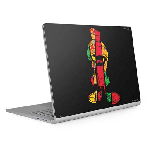 Looney Tunes Marvin the Martian Sliced Surface Book 2 13.5in Skin