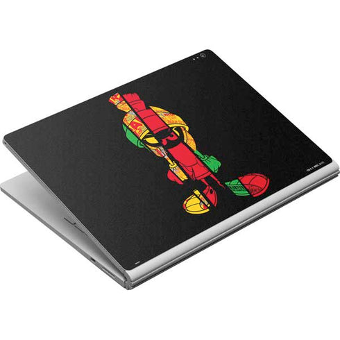 Looney Tunes Marvin the Martian Sliced Surface Book Skin