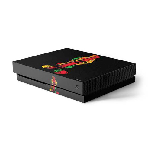 Looney Tunes Marvin the Martian Sliced Xbox One X Console Skin