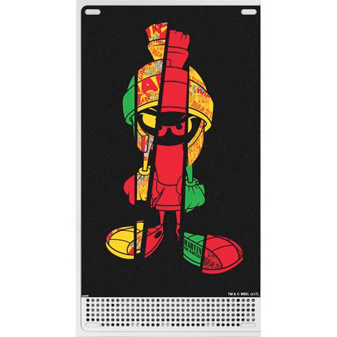 Looney Tunes Marvin the Martian Sliced Xbox Series S Skins