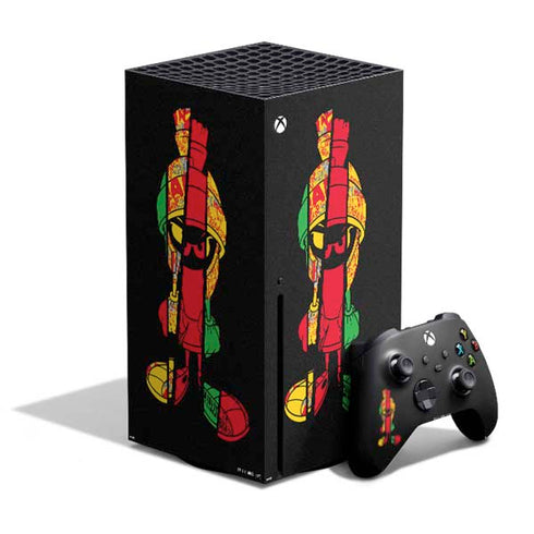 Looney Tunes Marvin the Martian Sliced Xbox Series X Bundle Skin