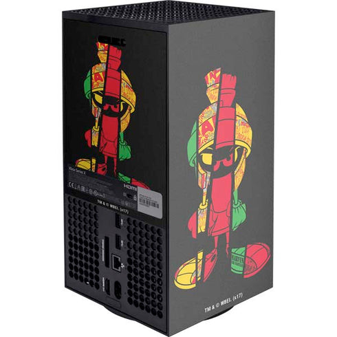 Looney Tunes Marvin the Martian Sliced Xbox Series X Console Skin
