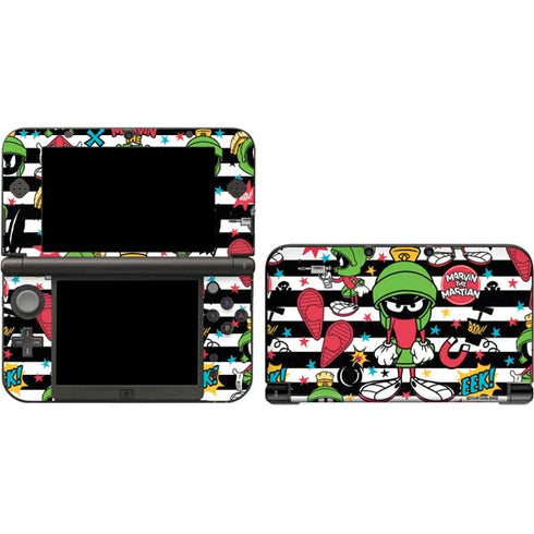 Looney Tunes Marvin the Martian Striped Patches 3DS XL 2015 Skin