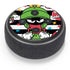 Looney Tunes Marvin the Martian Striped Patches Amazon Echo Dot Skin