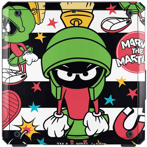Looney Tunes Marvin the Martian Striped Patches Cooler Master MasterBox Q300L Mini Tower Skin