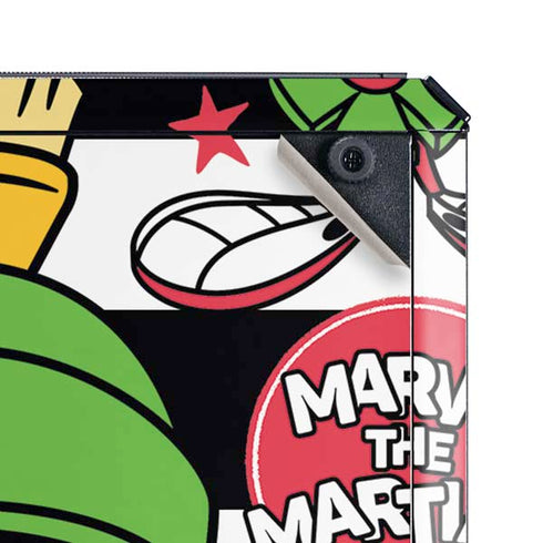 Looney Tunes Marvin the Martian Striped Patches Cooler Master MasterBox Q300L Mini Tower Skin