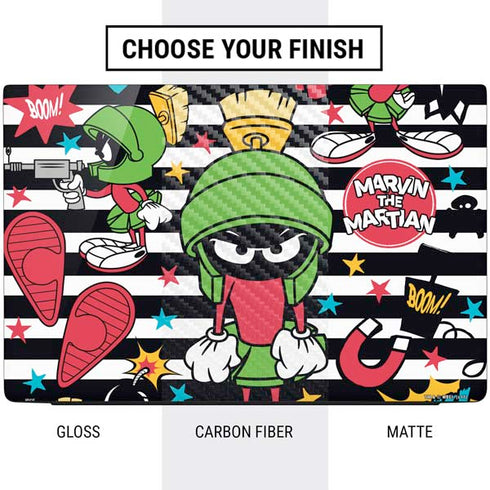 Looney Tunes Marvin the Martian Striped Patches Dell Vostro Skin