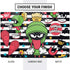 Looney Tunes Marvin the Martian Striped Patches Dell Vostro Skin
