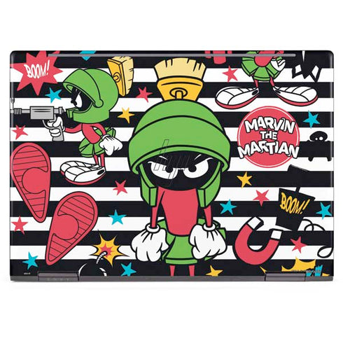 Looney Tunes Marvin the Martian Striped Patches HP Envy Skin