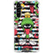 Looney Tunes Marvin the Martian Striped Patches Galaxy A54 5G Clear Case