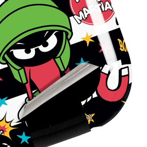 Looney Tunes Marvin the Martian Striped Patches Galaxy Buds Pro Skin