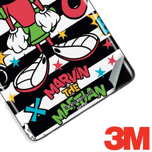 Looney Tunes Marvin the Martian Striped Patches Galaxy Note 8 Skin