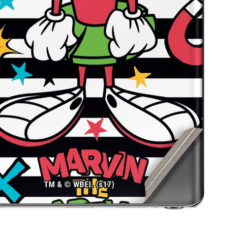 Looney Tunes Marvin the Martian Striped Patches Galaxy Note20 5G Skin