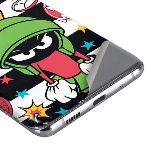 Looney Tunes Marvin the Martian Striped Patches Galaxy S20 Ultra 5G Skin