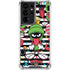 Looney Tunes Marvin the Martian Striped Patches Galaxy S21 Ultra 5G Clear Case