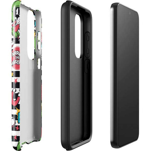 Looney Tunes Marvin the Martian Striped Patches Galaxy S23 Plus Pro Case