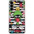 Looney Tunes Marvin the Martian Striped Patches Galaxy S24 Plus Clear Case