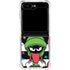 Looney Tunes Marvin the Martian Striped Patches Galaxy Z Flip5 5G Clear Case
