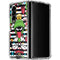Looney Tunes Marvin the Martian Striped Patches Galaxy Z Fold4 5G Clear Case