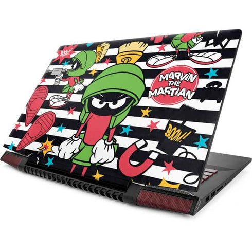 Looney Tunes Marvin the Martian Striped Patches Lenovo IdeaPad Skin