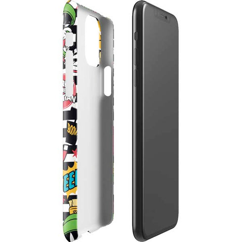 Looney Tunes Marvin the Martian Striped Patches iPhone 11 Pro Max Lite Case