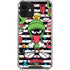 Looney Tunes Marvin the Martian Striped Patches iPhone 12 Mini Clear Case
