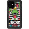 Looney Tunes Marvin the Martian Striped Patches iPhone 12 Mini Waterproof Case