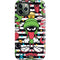 Looney Tunes Marvin the Martian Striped Patches iPhone 12 Pro Impact Case