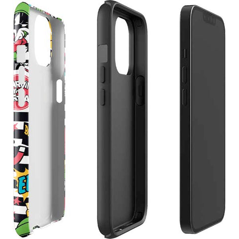 Looney Tunes Marvin the Martian Striped Patches iPhone 14 Plus Impact Case
