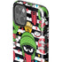 Looney Tunes Marvin the Martian Striped Patches iPhone 14 Impact Case