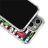 Looney Tunes Marvin the Martian Striped Patches iPhone 15 Pro Clear Case