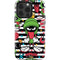 Looney Tunes Marvin the Martian Striped Patches iPhone 14 Pro Impact Case