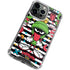 Looney Tunes Marvin the Martian Striped Patches iPhone 15 Pro Max Clear Case